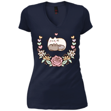 Load image into Gallery viewer, Mommy Pusheen Cat TShirt Mother&#39;s Day Holidays Gift
